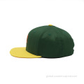 Snapback Cap Custom Two Tone Flat Brim Snapback Cap Factory